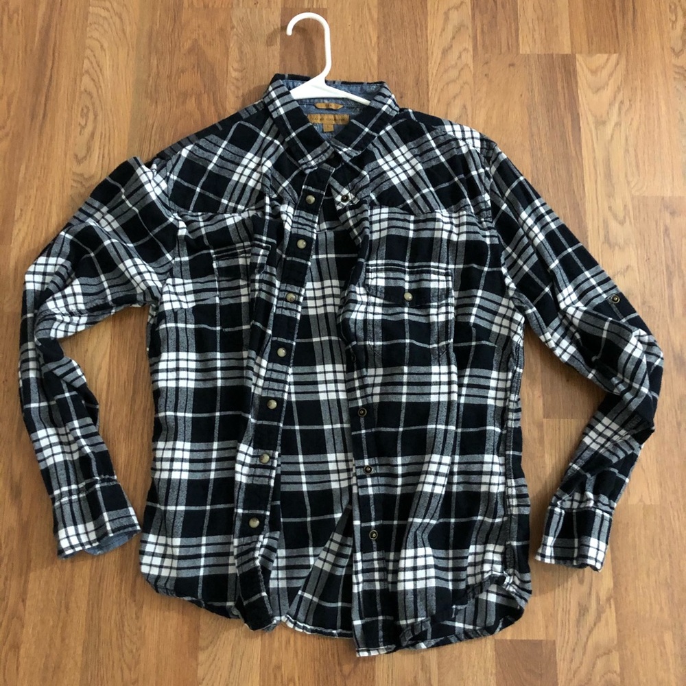 Black flannel